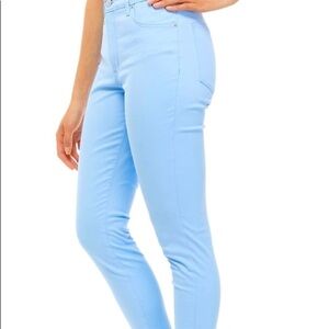 New Crown & Ivy Women's High Rise Skinny Color Denim Jeans Size 4
